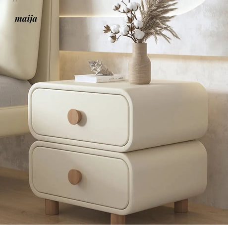 Andrea Microfiber Wrapped Side Table from maija