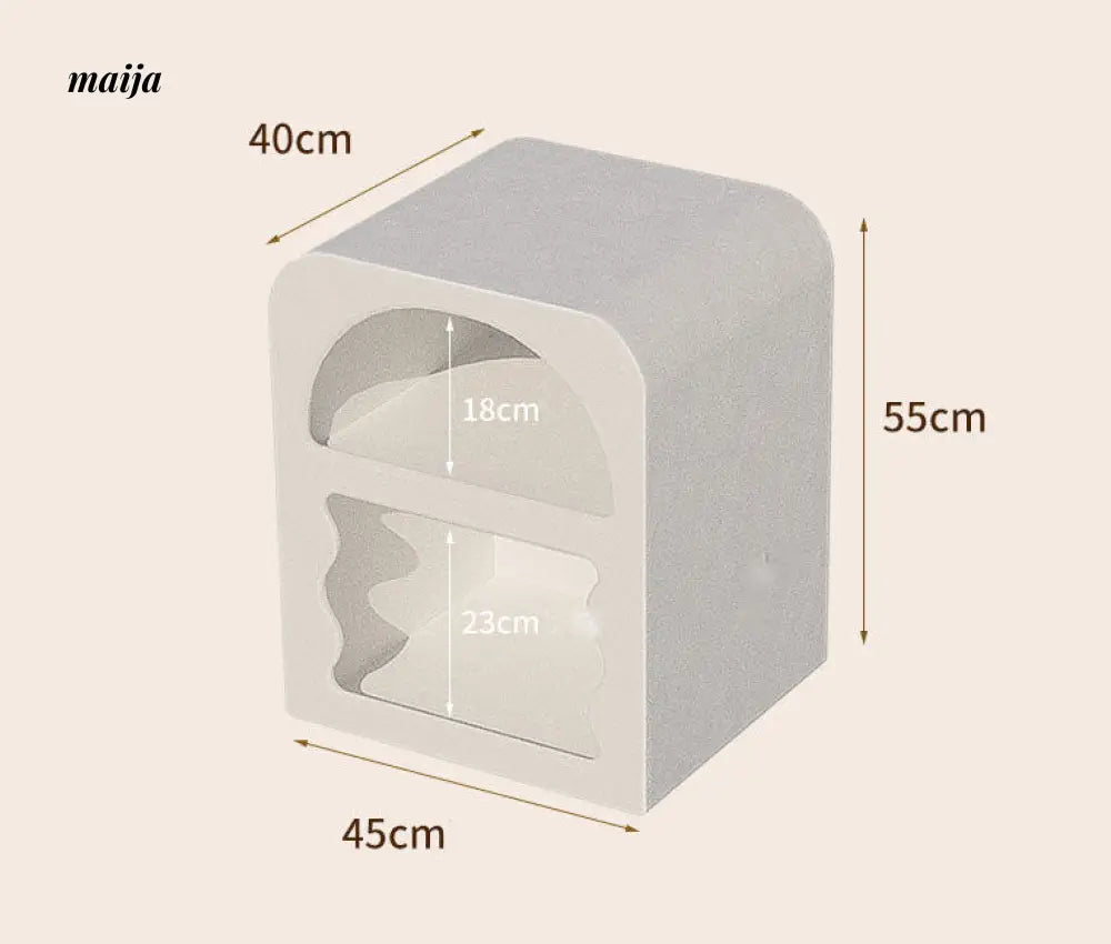 [CLEARANCE] Snow Cave Bedside Table (Slightly Damaged) from maija