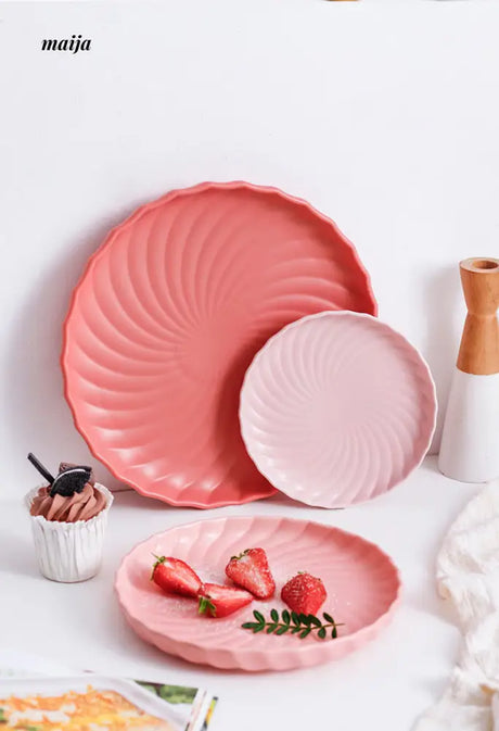 Aquarius Ceramic Plate from KROKORI