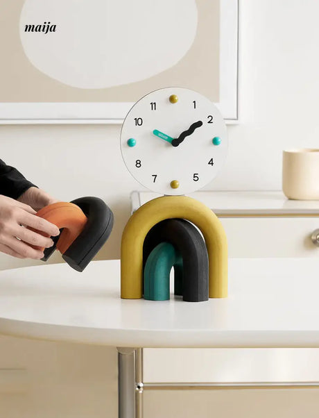 Hayden Rainbow Table Clock from ReFound
