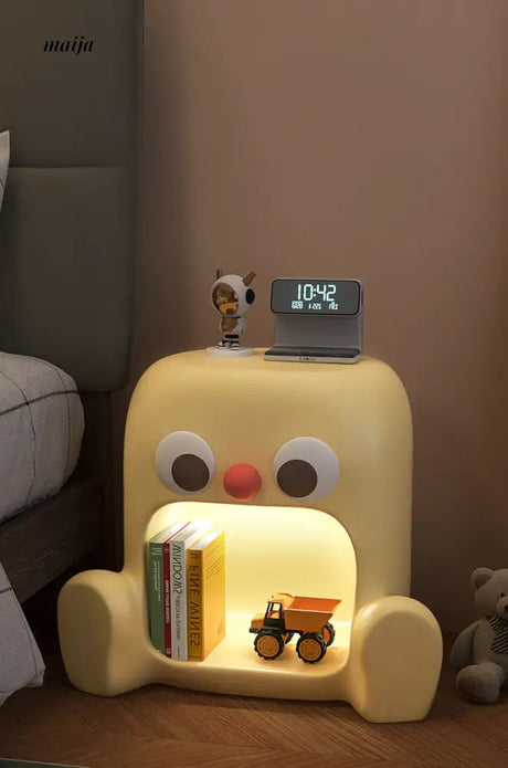 Yellow Robot Storage Side Table from maija