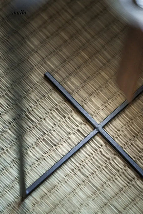 Black Japanese Style Sencha Table from Caomu Temple