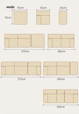 Waffley Modular Sofa from maija