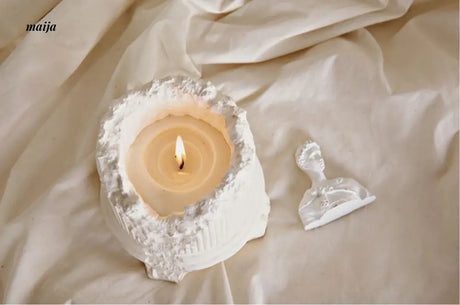 Greek Ruins Column Candle from Joy Spread