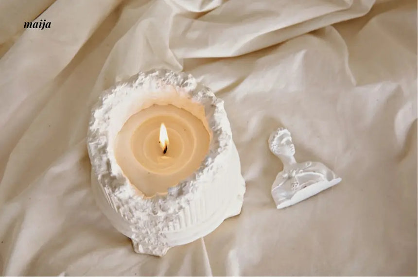 Greek Ruins Column Candle from Joy Spread