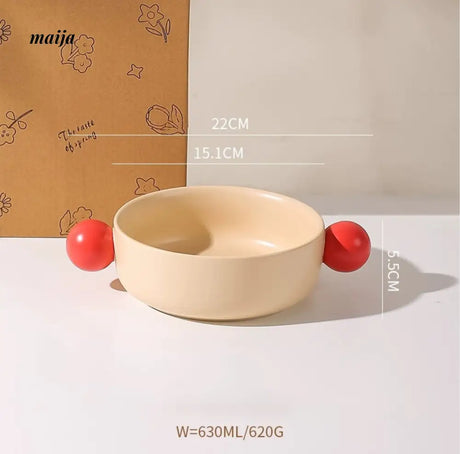 Dopamine Colourful Ceramic Rice Bowls from maija
