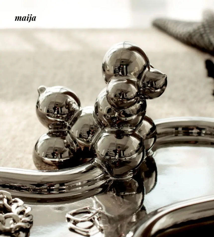 Glossy Puppy Ceramic Tray from maija