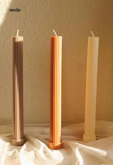 Pastel Roman Column Candle from maija