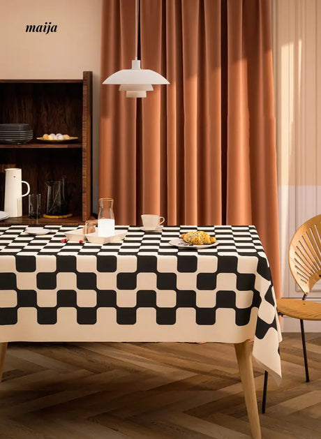 Contrast Checker Tablecloth from maija
