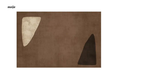 Coastline Geometric Retro Rug from maija