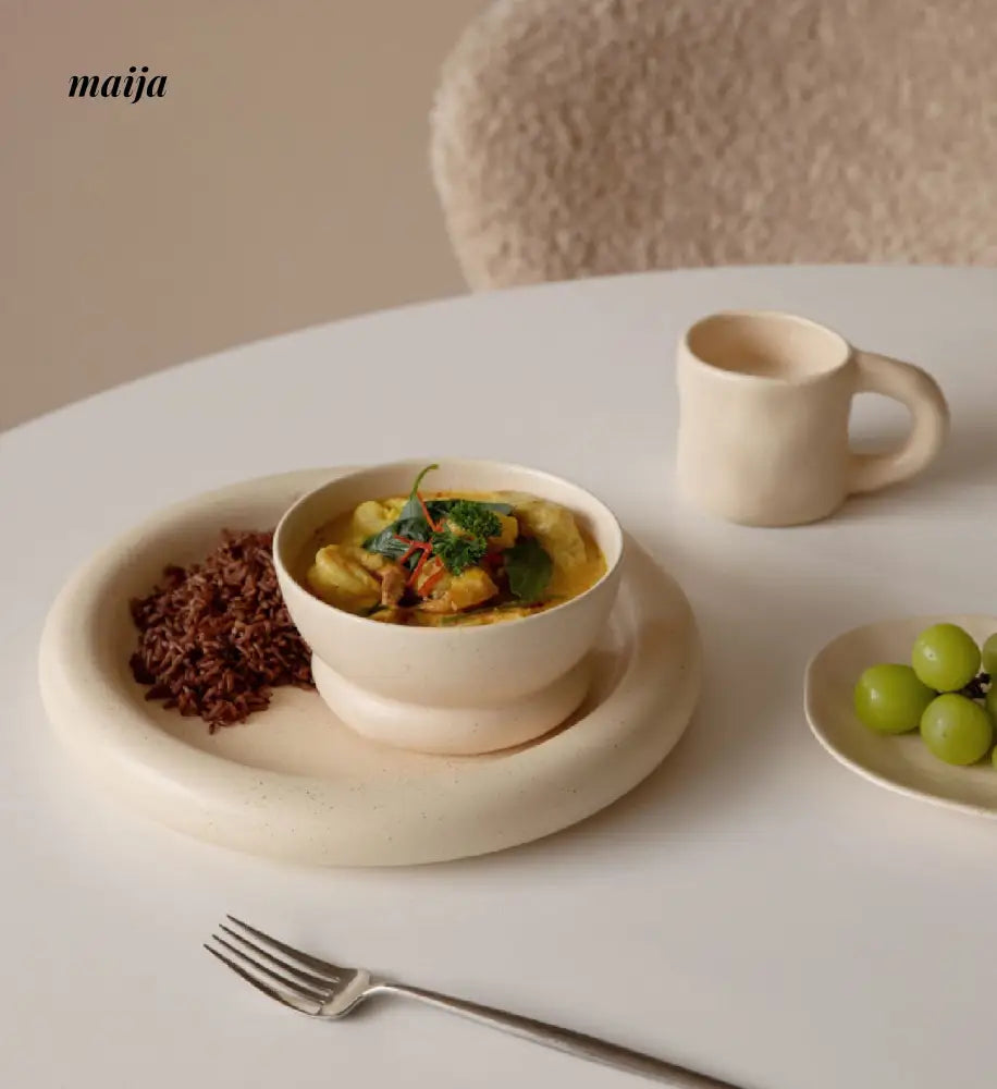 Chubby Moi Ceramic Cereal Bowl from MOREOVER