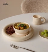 Chubby Moi Ceramic Cereal Bowl from MOREOVER