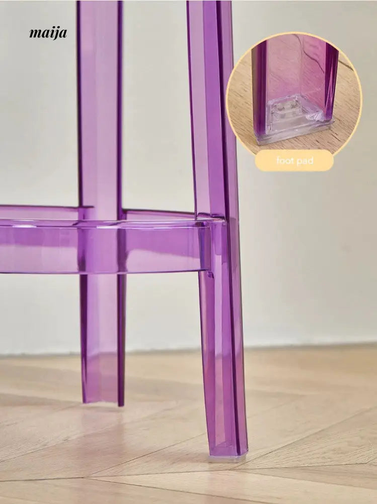 Crystal Colourful Bar Stool from maija