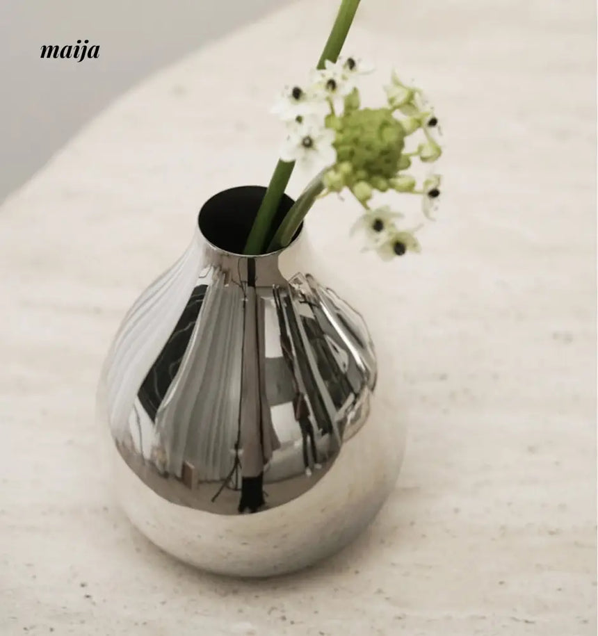 Kraft Stainless Steel Vase from maija