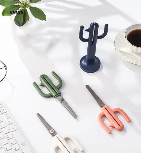 Cactus Scissors with Stand from maija