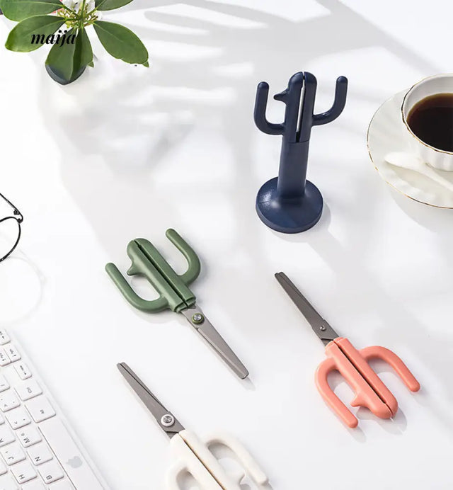 Cactus Scissors with Stand from maija