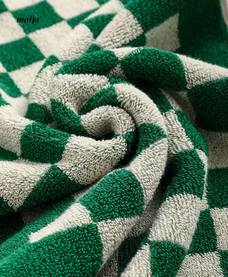 Colourful Checkmate Hand Towel from Nuanyou