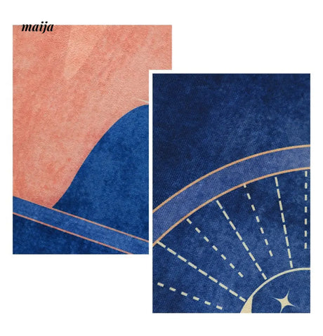 Klein Blue Quiet Atmosphere Rug from maija