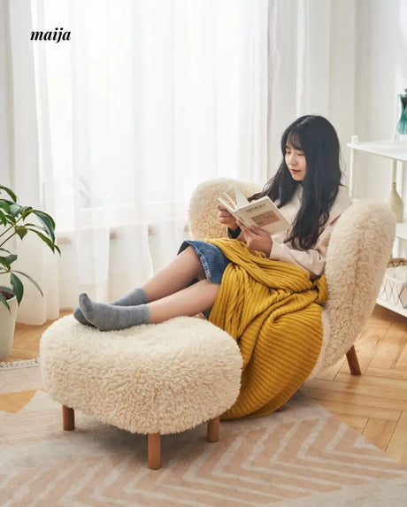 Fluffy Petra Lounge Chair from maija