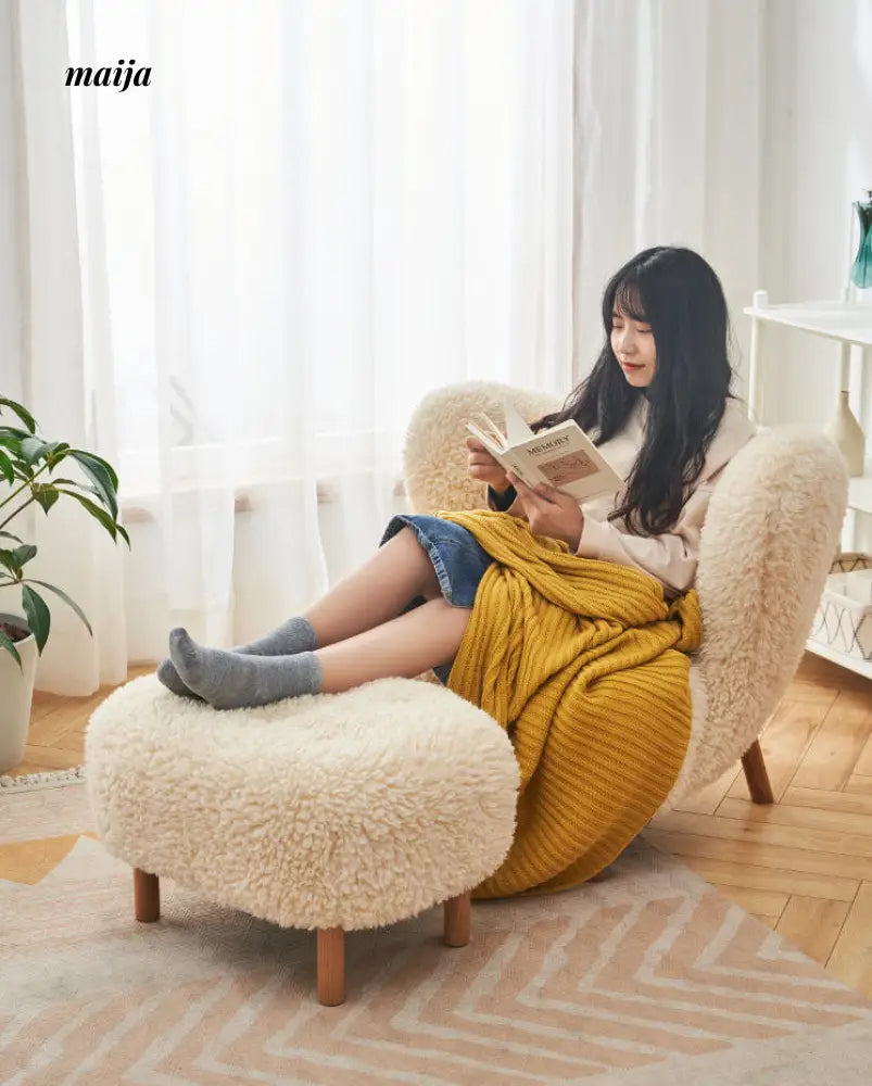 Fluffy Petra Lounge Chair from maija