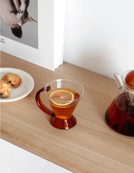 Amber Triangle Tea Set from moreover