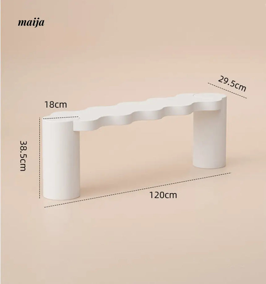 Wavy Long Stool from maija