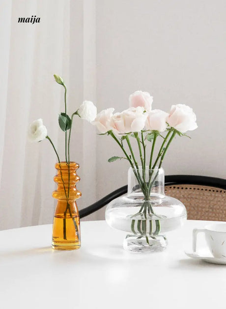 Bell Shaped Glass Vase from maija
