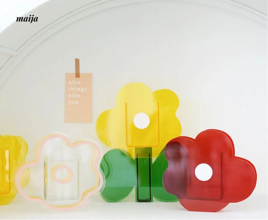 Colourful Acrylic Flower Vase from maija