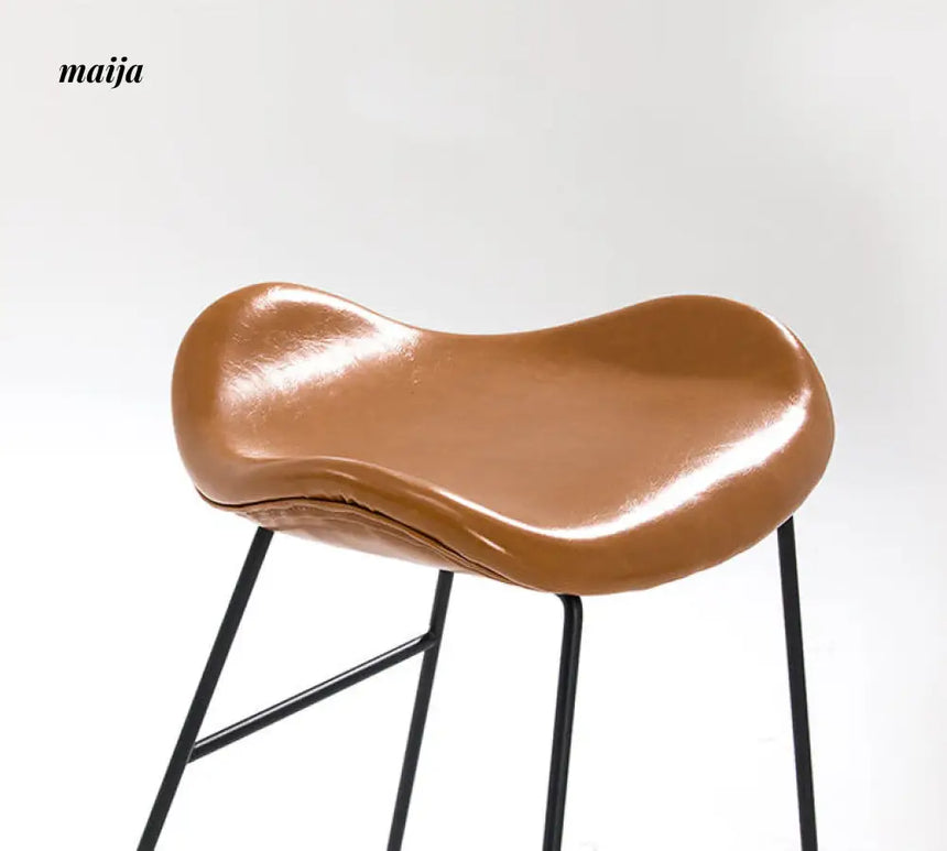 Classic Leather Bar Chair from u-lord