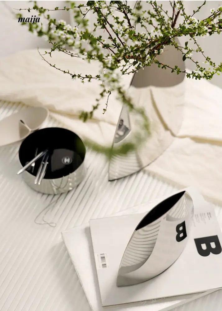 Lowe Flat Mouth Flower Vases from maija
