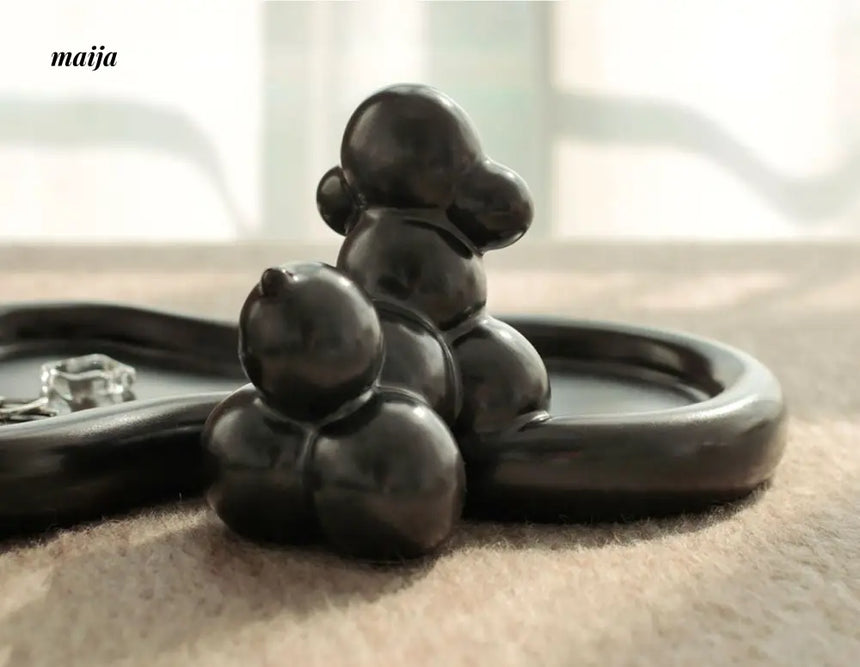 Glossy Puppy Ceramic Tray from maija