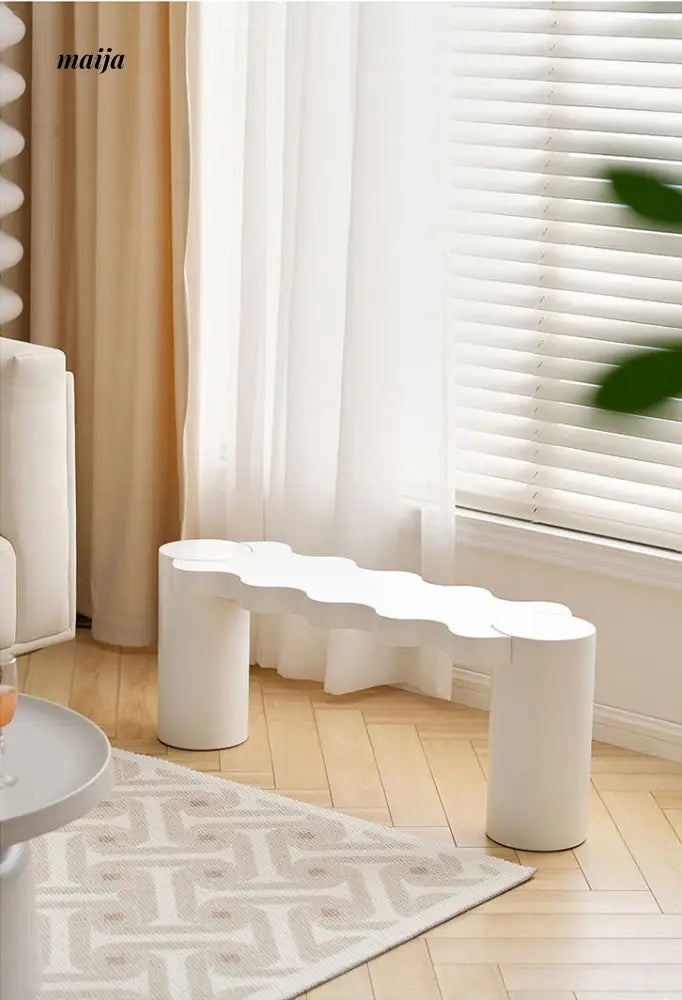 Wavy Long Stool from maija