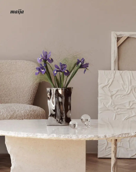 Electroplated Ceramic Vase from MOREOVER