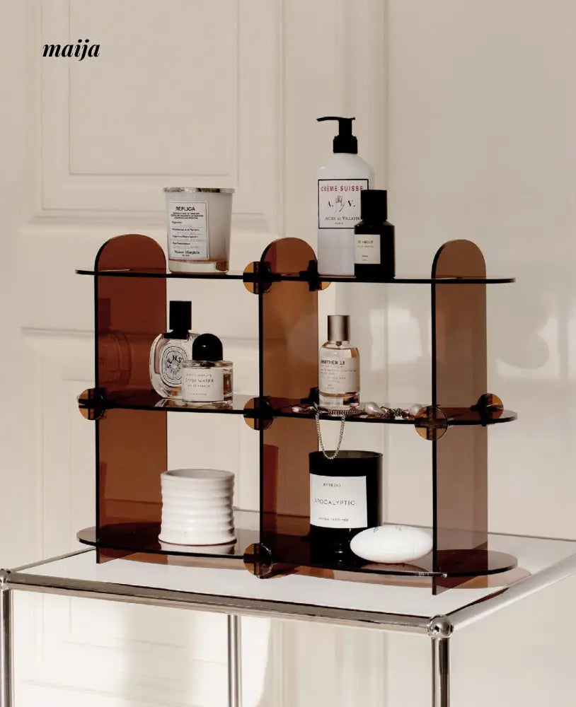 Glenn Acrylic Storage Shelf from maija