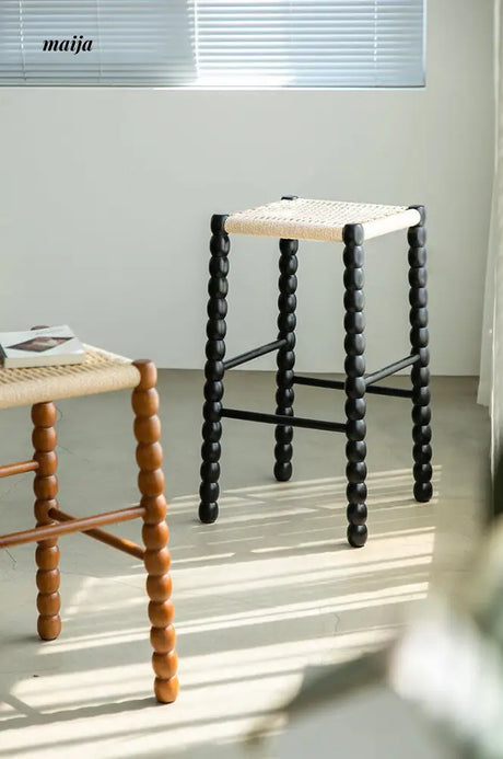 French Braid Woven Rattan Chair from maija