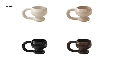 Glossy Marshmallow Ceramic Mug from maija
