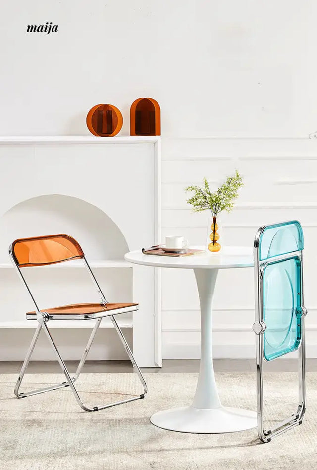 Transparent Crystal Folding Chair from maija