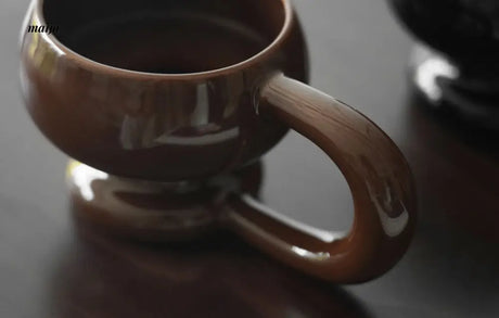 Glossy Marshmallow Ceramic Mug from maija