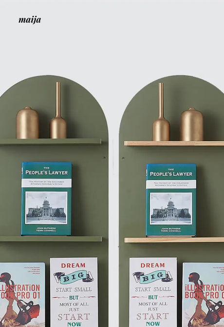 Molly Arch Floor Shelf from uncle carpenter