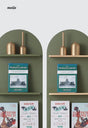 Molly Arch Floor Shelf from uncle carpenter