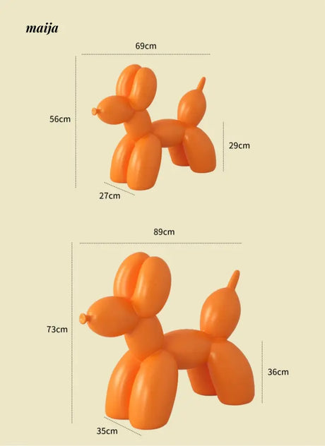 Balloon Doggo Plastic Chairs from maija