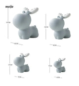 Pastel Reindeer Piggy Bank from maija