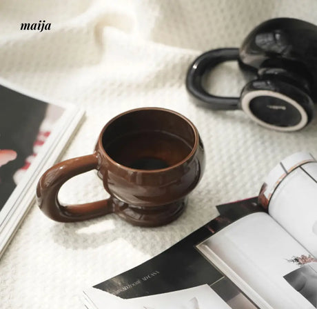 Glossy Marshmallow Ceramic Mug from maija