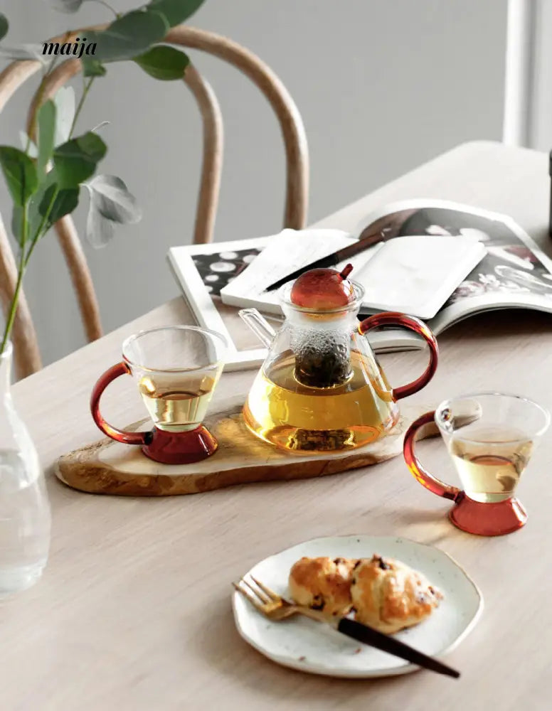 Amber Triangle Tea Set from moreover