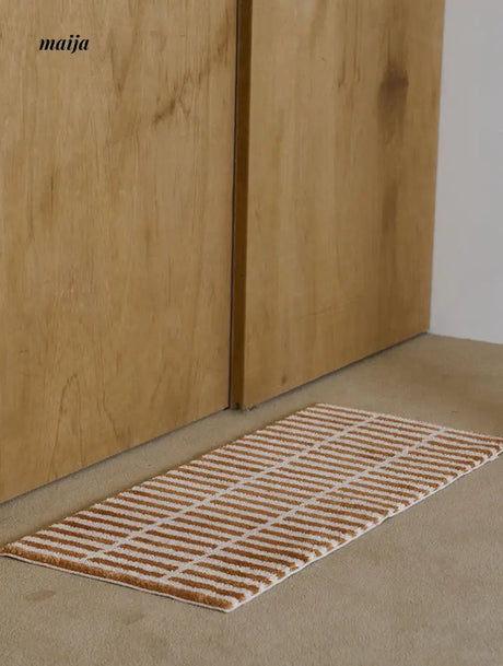 Brick Layer Bedside Rug from maija