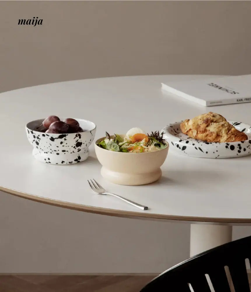 Chubby Moi Ceramic Cereal Bowl from MOREOVER
