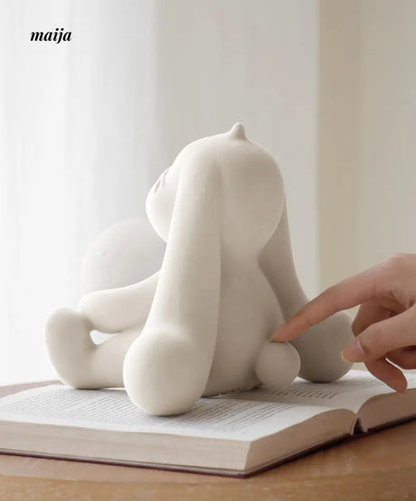 Jade Rabbit Hugging Moon Night Lamp from maija
