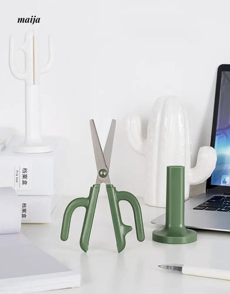 Cactus Scissors with Stand from maija