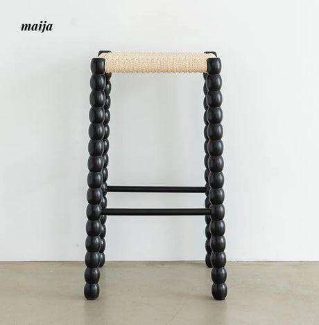 French Braid Woven Rattan Chair from maija