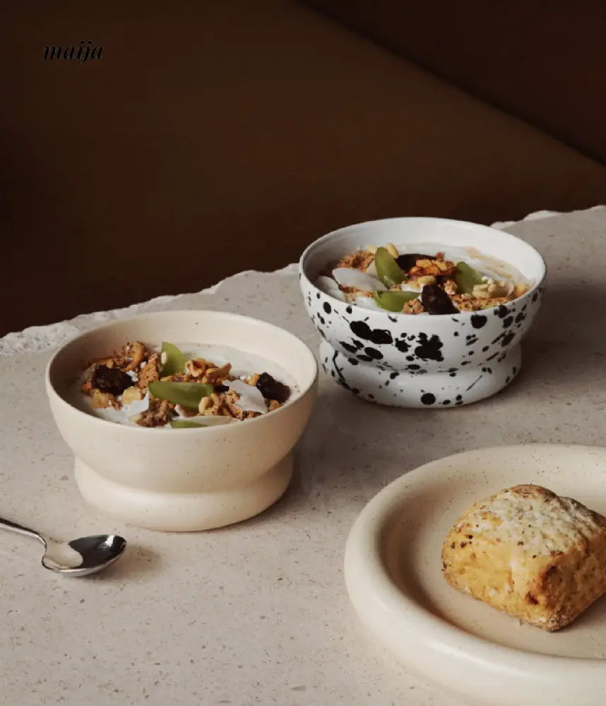Chubby Moi Ceramic Cereal Bowl from MOREOVER